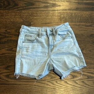 American Eagle Outfitters Light Wash Jean Shorts